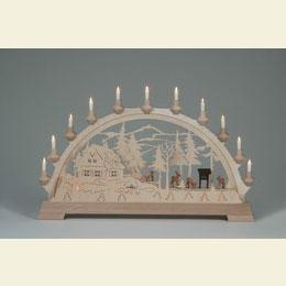 Candle Arch Deer  -  65 x 40cm / 26 x 16 inches