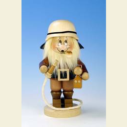 Smoker Gnome Fireman - 27,5cm / 11 inch