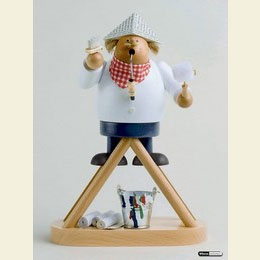 R�ucherm�nnchen Maler  -  26cm