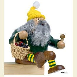 Smoker Dwarf  -  Purzel  -  17cm / 7 inches