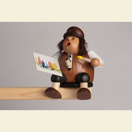 Smoker Artist Painter  -  17cm / 7 inch