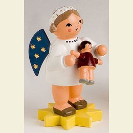 Engel mit Puppe  -  5cm