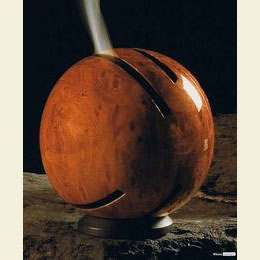 Ayurveda Smoking - Globe burl wood - 11cm