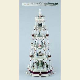 6 - tier Pyramid  -  Silent Night  -  106cm / 42 inch