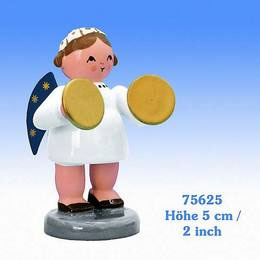 Angel with Rattles   -  5cm / 2 inch