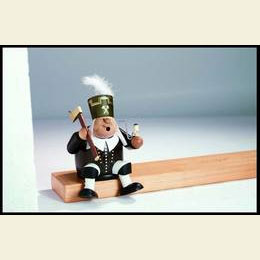 Smoker Edge stool  -  Miner  -  18cm / 7 inch
