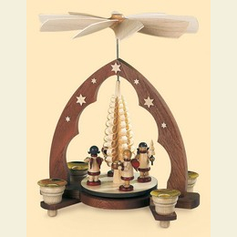 1 - tier pyramid  -  Gift bringing Angels  -  28cm / 11 inch