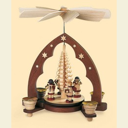 1 - tier pyramid  -  Angel musicians  -  28cm / 11 inch
