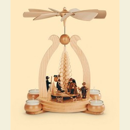 1 - st�ckige Pyramide  -  Erzgebirge  -  32cm