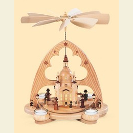 1 - tier pyramid  -  Frauenkirche Dresden  -  36cm / 14 inch