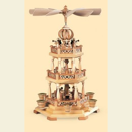 3 - st�ckige Pyramide  -  Heilige Geschichte  -  45cm