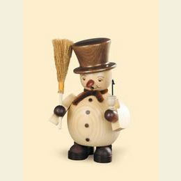 R�ucherm�nnchen Schneemann  -  14cm