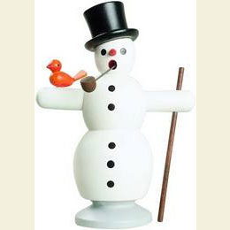Smoker Snowman  -  16cm / 6 inch