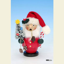 Smoker Santa Claus red  -  13cm / 5 inch