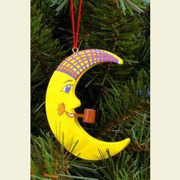 Moon with Pipe  -  6,0 / 7,2cm  -  12 pcs. / 2 x 3 inch