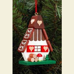 Witch house  -  5,2 / 7,2cm  -  12 pcs. / 2 x 3 inch