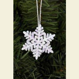 Snowflakes  -  3,5 / 3,5cm  -  12 pcs. / 1 x 1 inch