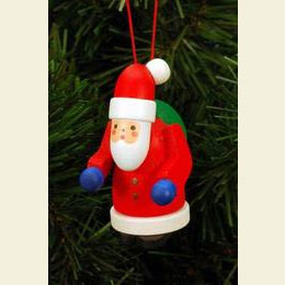 Santa Claus  -  2,5 / 5,0cm  -  12 pcs. / 1 x 2 inch