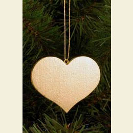 Herz gold  -  5,7 / 4,5cm  -  12 St�ck