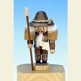 Nutcracker Mini Shepherd natural colors - 10,5cm / 4 inch