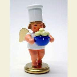 Cooking Angel with Dumplings  -  7,5cm / 3 inch
