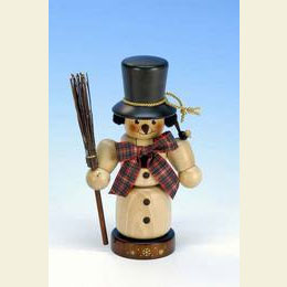 Nutcracker Snowman natural colors  -  22,0cm / 9 inch