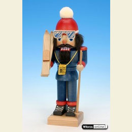 Nutcracker Ski Driver  -  26,5cm / 10 inches
