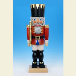 Nussknacker K�nig rot  -  71,5cm