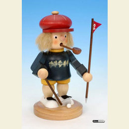 R�ucherm�nnchen Golfspieler  -  19cm
