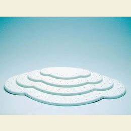Wolke wei� 4tlg.  -  B 44,5cm