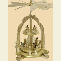 2 -  tier Pyramid Angel  -  12 inch  -  31cm