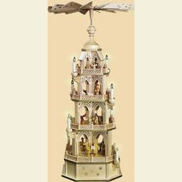 4 - stöckige Gotische Pyramide - 90cm