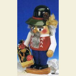 Nutcracker Wood Gatherer  -  25cm / 10 inch