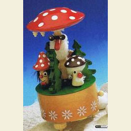 Spieldose Pilze
