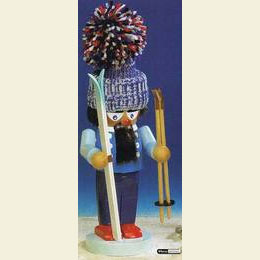 Nussknacker Ski Fahrer  -  30cm