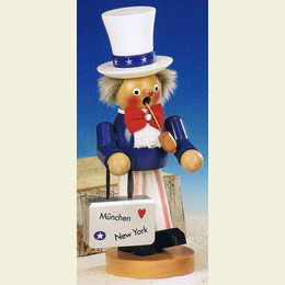 Räuchermännchen Onkel Sam - 25cm