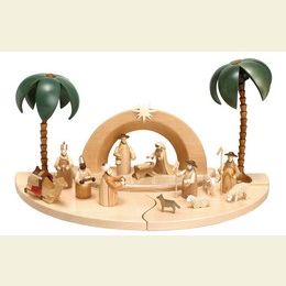 Nativity Set  -  natural colour