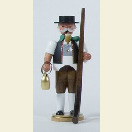 Smoker Alpine horn player - 21cm / 8 inch