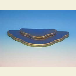 Cloud - two - stage - blue/gold - 32,5x16x2,4cm