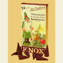 R�ucherkerzen  -  Weihnachtsduft